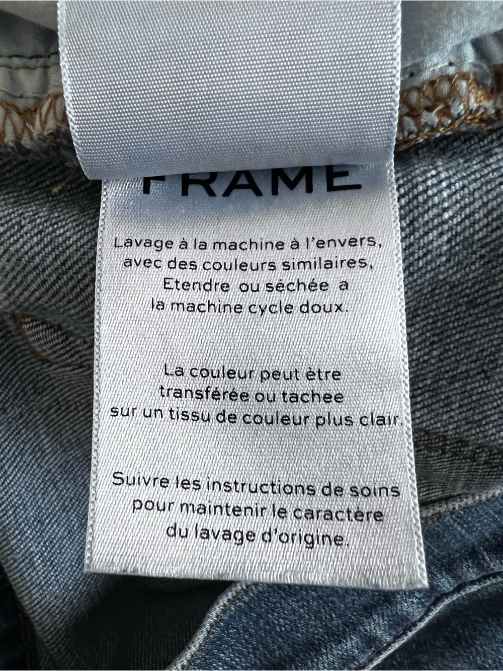 FRAME Denim Le Garçon Scorpion High Rise Straight Crop Jeans Distressed Size 28 - Picture 10 of 10